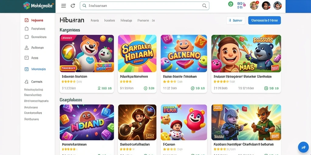 Tampilan antarmuka yang menarik dan user-friendly.