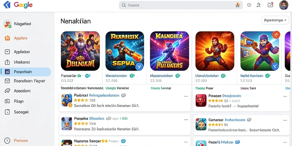Tampilan antarmuka yang menarik dan mudah digunakan.