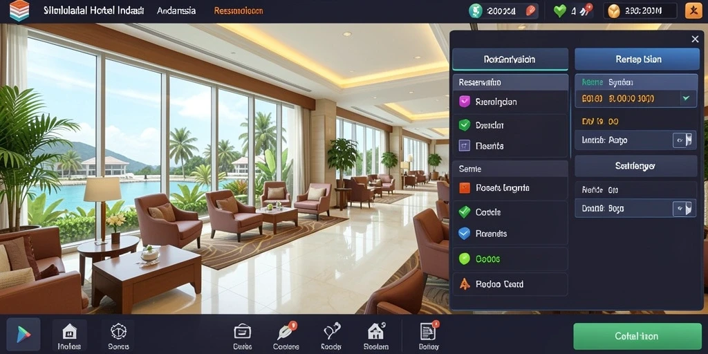 Screenshot menunjukkan grafik memukau dari level pertama.