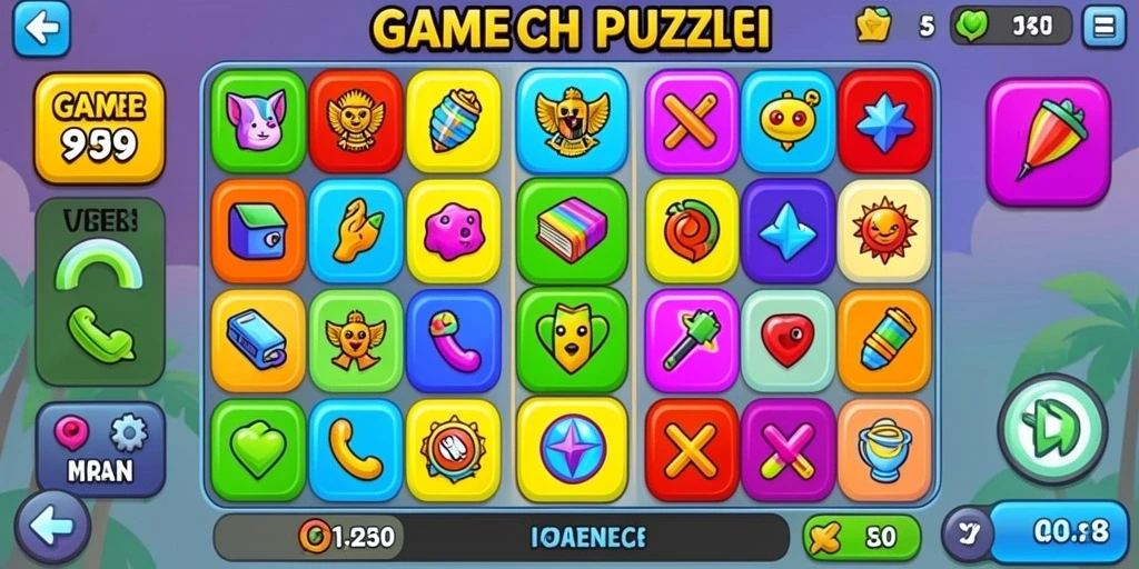 Screenshot 1: Tampilan awal permainan yang menarik.