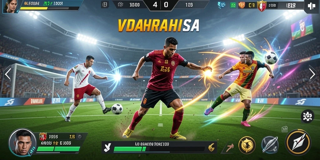 Tampilan menu utama yang menarik dan mudah dinavigasi.