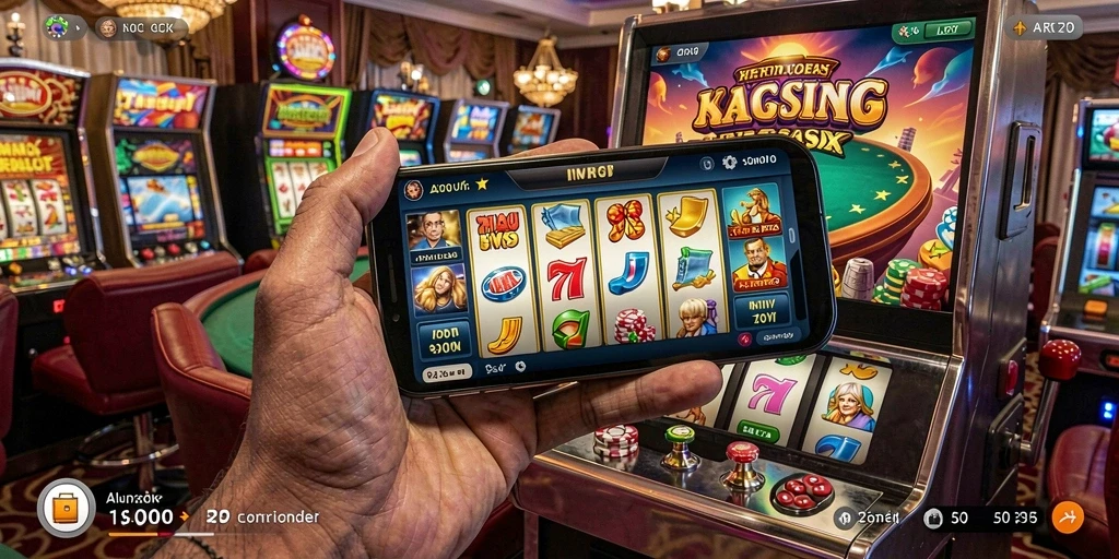 Grafis luar angkasa yang memukau.