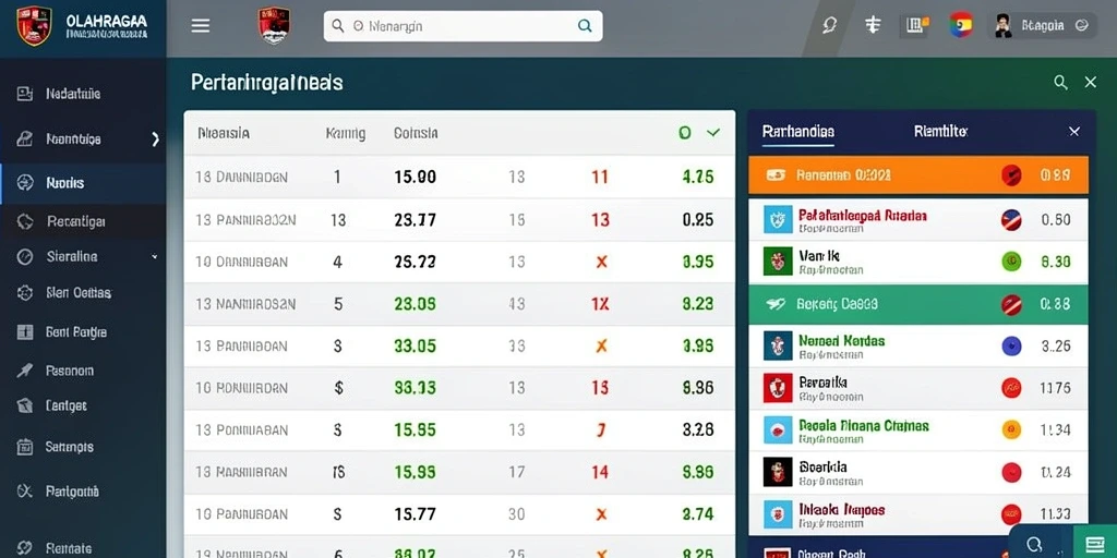 Tampilan permainan yang menarik dan mudah dinavigasi.